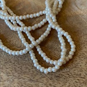 J. Crew Jewelry - Jcrew tiny pearl like beads, 5 strands in one J. Crew Jewelry - Jcrew tiny pearl like beads, 5 strands in one